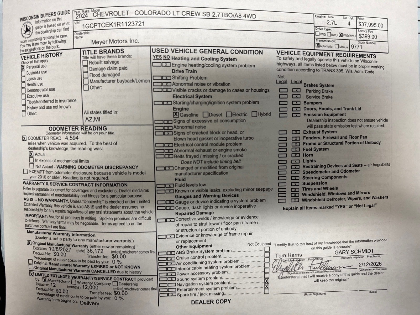 2024 Chevrolet Colorado LT
