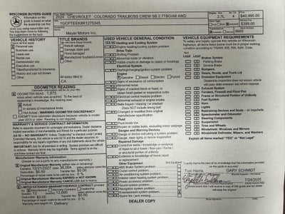 2024 Chevrolet Colorado Trail Boss