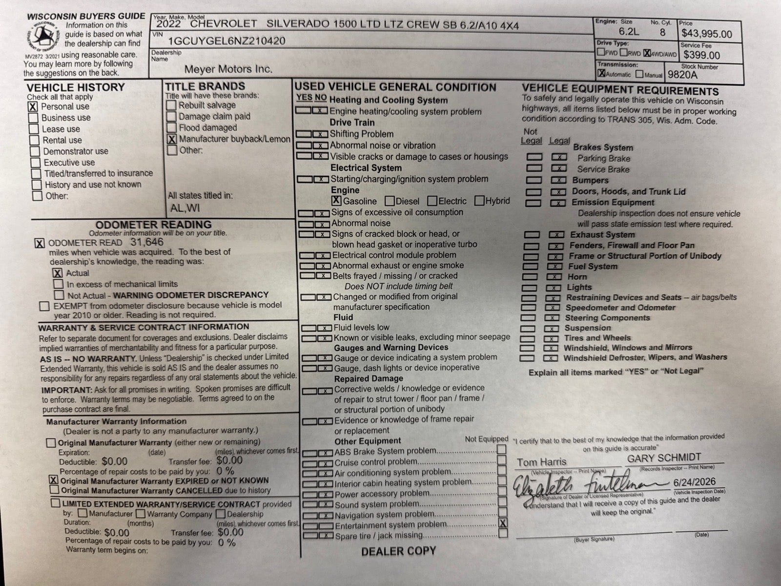 2022 Chevrolet Silverado 1500 LTD LTZ