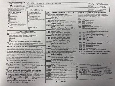 2023 GMC Acadia SLT
