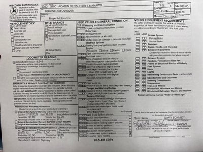 2023 GMC Acadia Denali