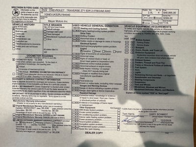 2024 Chevrolet Traverse Z71