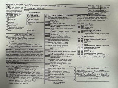 2023 Chevrolet Suburban Z71