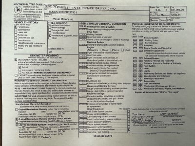 2023 Chevrolet Tahoe Premier