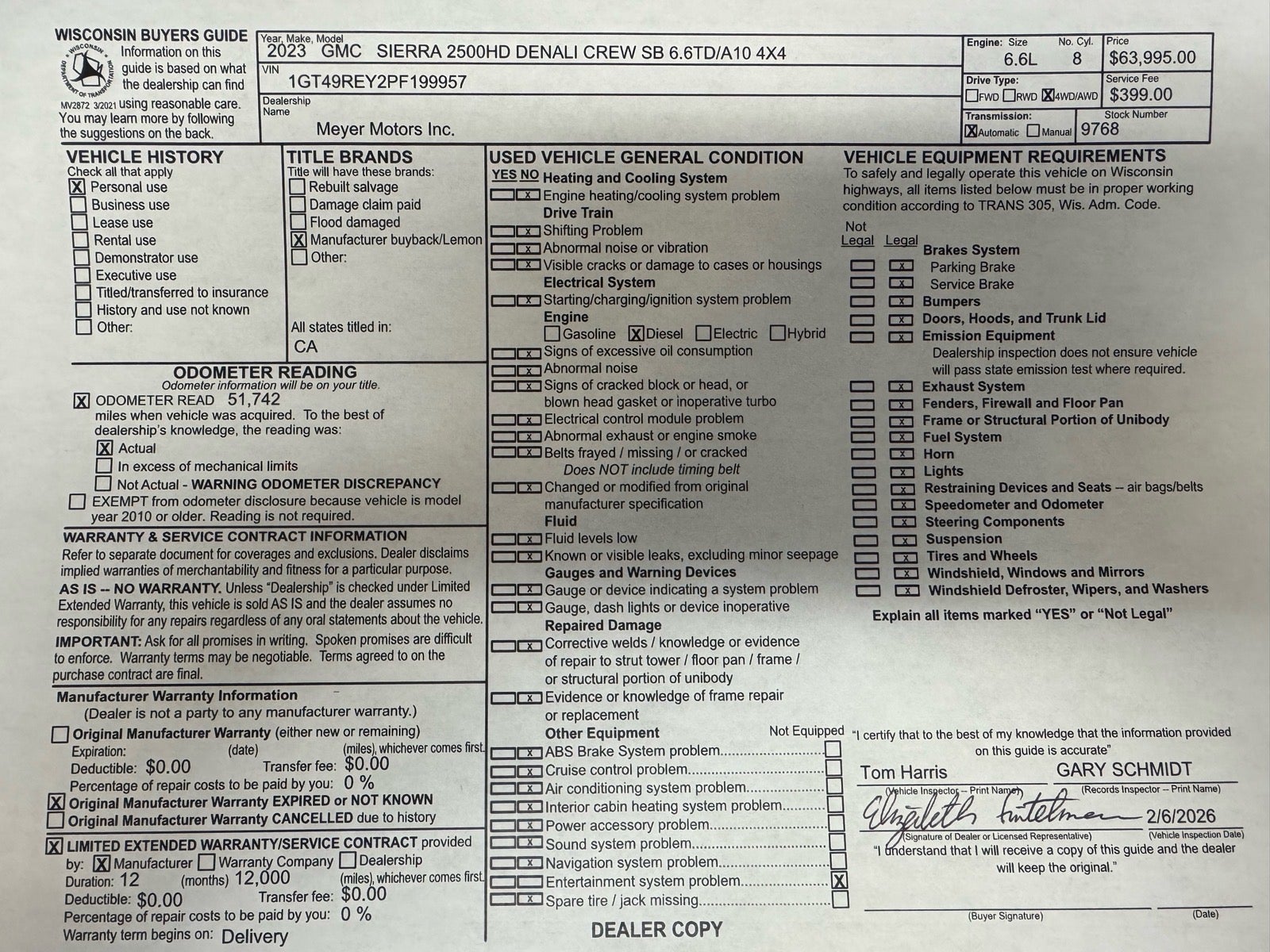 2023 GMC Sierra 2500 HD Denali