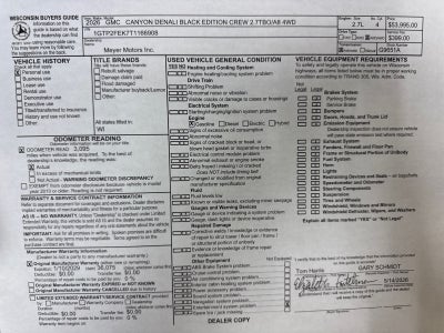 2026 GMC Canyon Denali