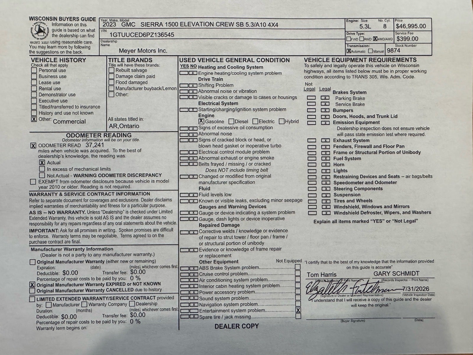2023 GMC Sierra 1500 Elevation