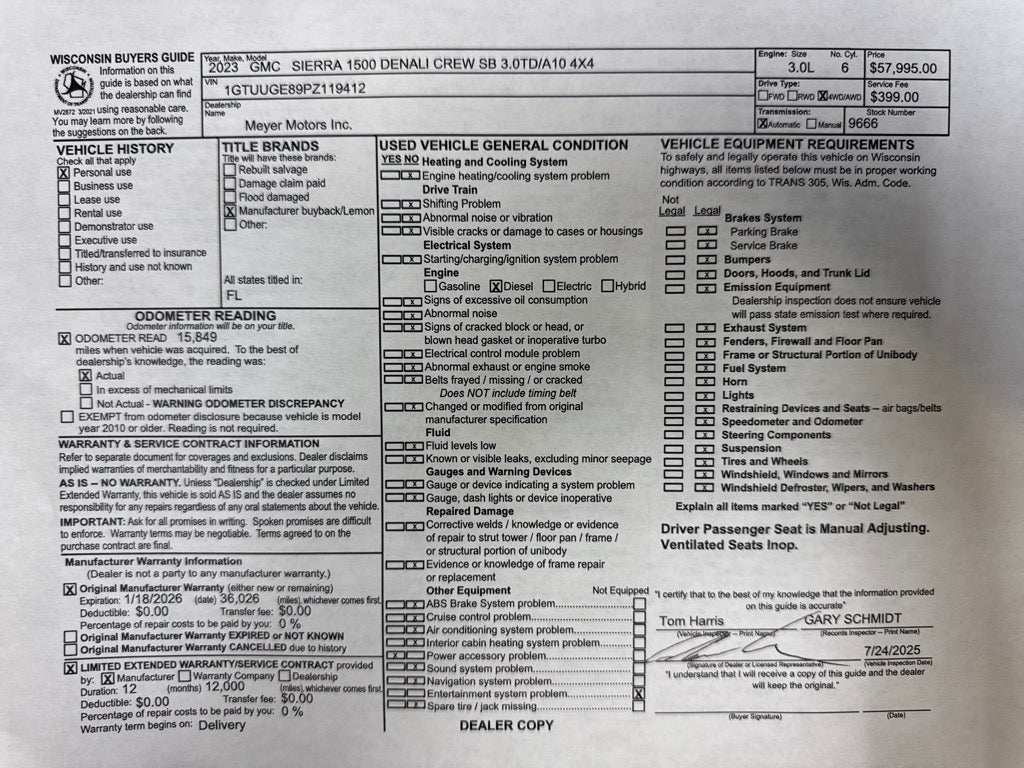 2023 GMC Sierra 1500 Denali