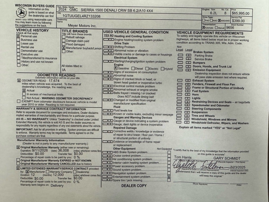 2024 GMC Sierra 1500 Denali
