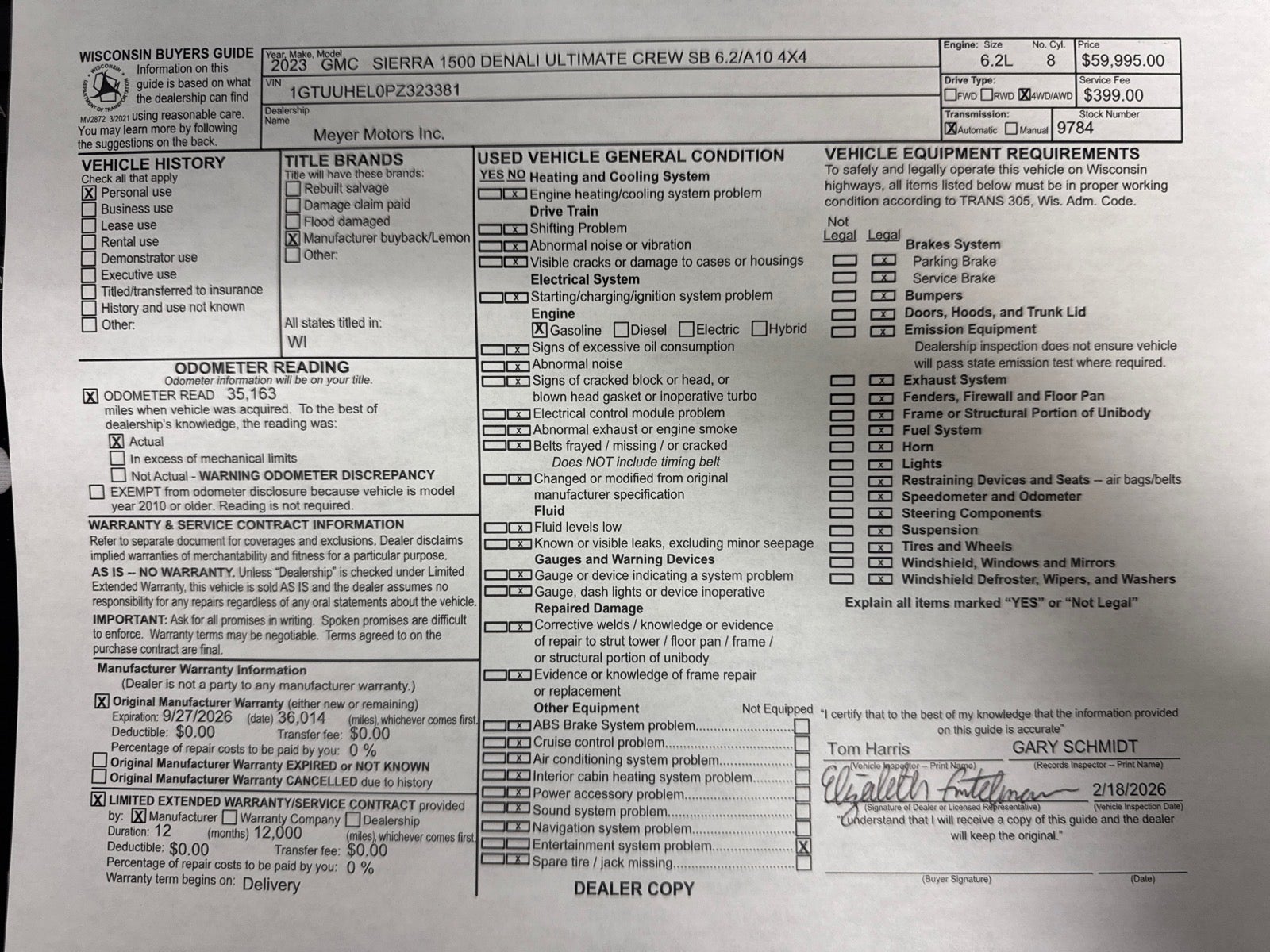 2023 GMC Sierra 1500 Denali Ultimate