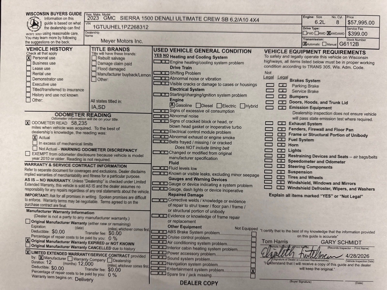 2023 GMC Sierra 1500 Denali Ultimate