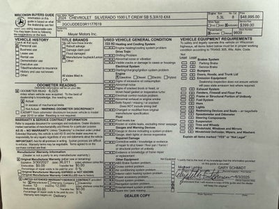 2024 Chevrolet Silverado 1500 LT