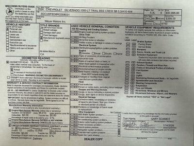 2024 Chevrolet Silverado 1500 LT Trail Boss