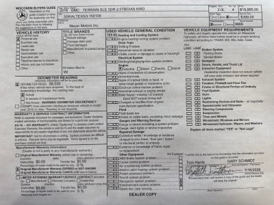 2018 GMC Terrain SLE