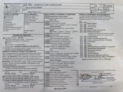 2018 GMC Terrain SLT