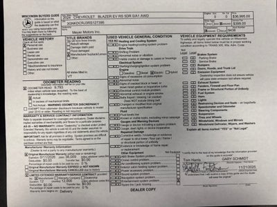 2024 Chevrolet Blazer EV RS