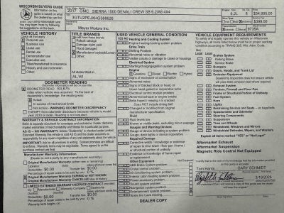 2017 GMC Sierra 1500 Denali