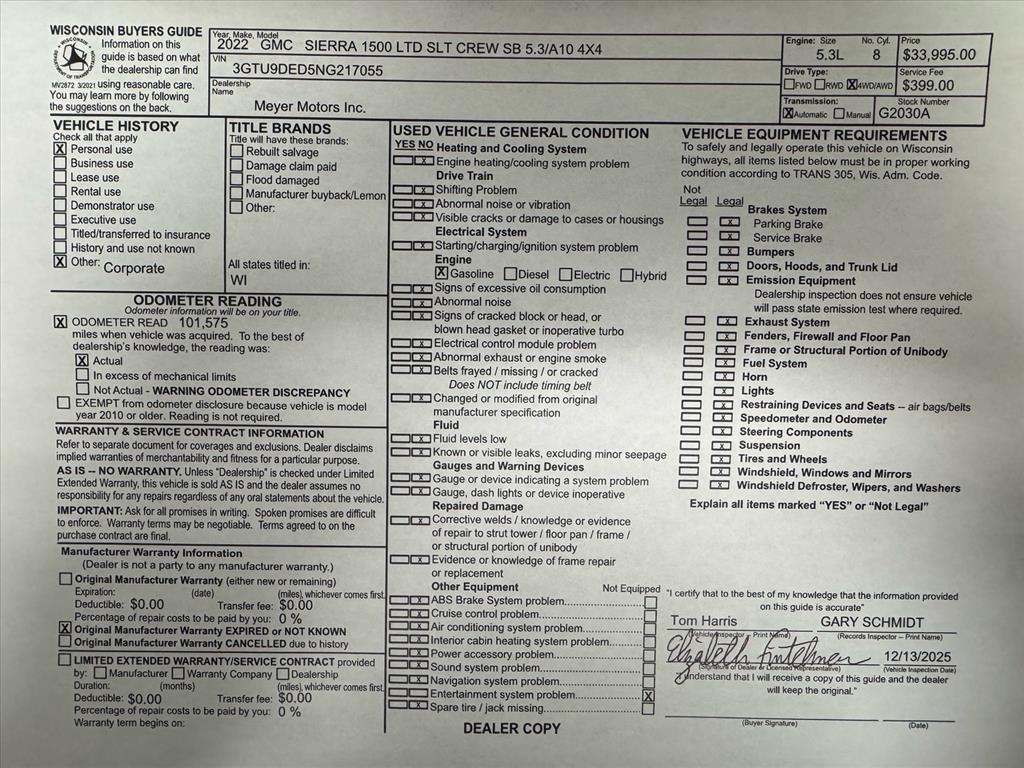 2022 GMC Sierra 1500 Limited SLT