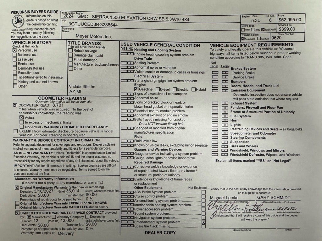 2024 GMC Sierra 1500 Elevation