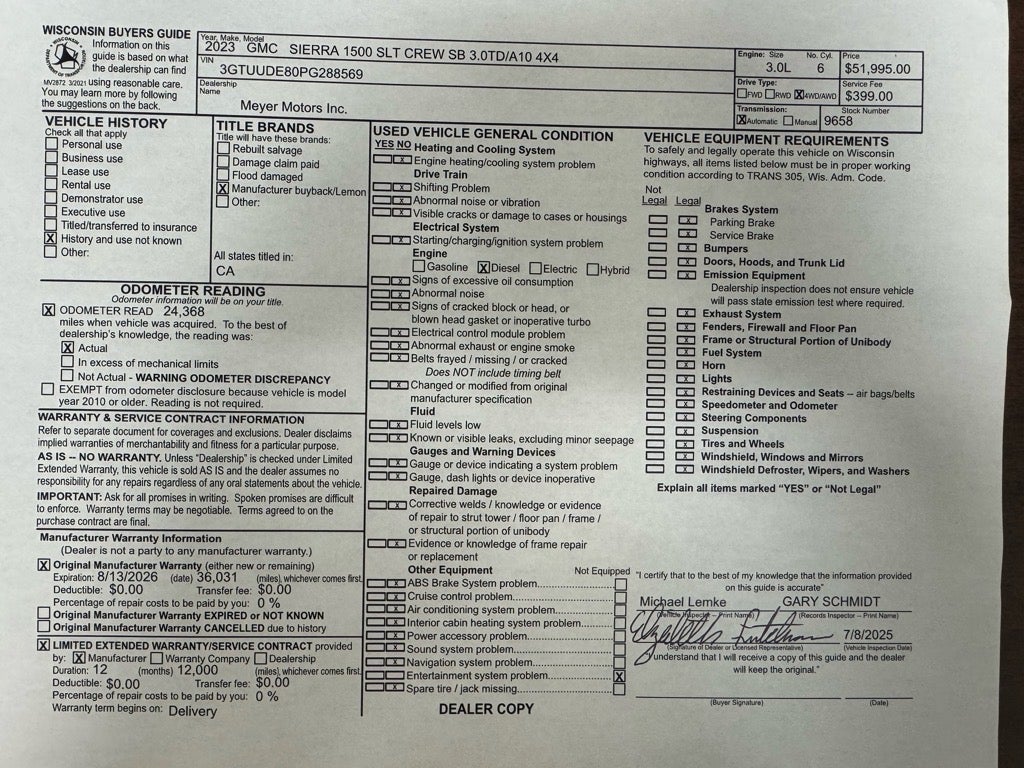 2023 GMC Sierra 1500 SLT