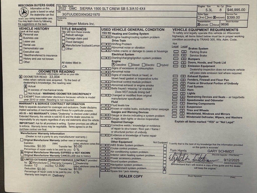 2022 GMC Sierra 1500 SLT