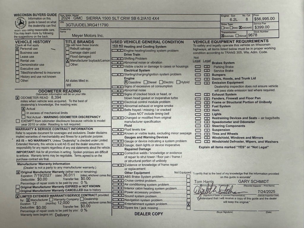 2024 GMC Sierra 1500 SLT