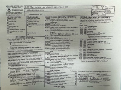 2024 GMC Sierra 1500 AT4