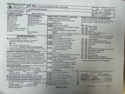 2021 Buick Enclave Essence