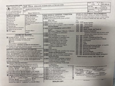 2025 Buick Enclave Avenir