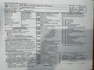 2025 Buick Enclave Avenir