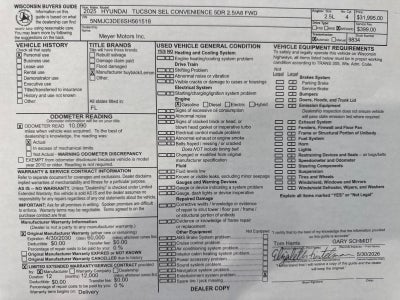2025 Hyundai Tucson SEL Convenience