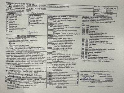2024 Buick Envista Avenir