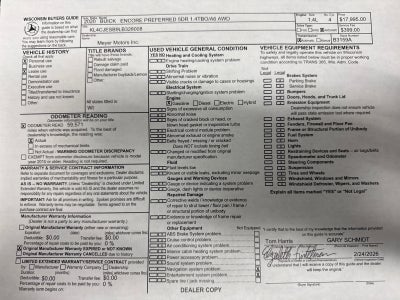 2020 Buick Encore Preferred