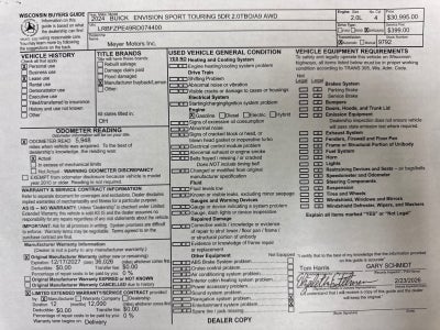 2024 Buick Envision Sport Touring
