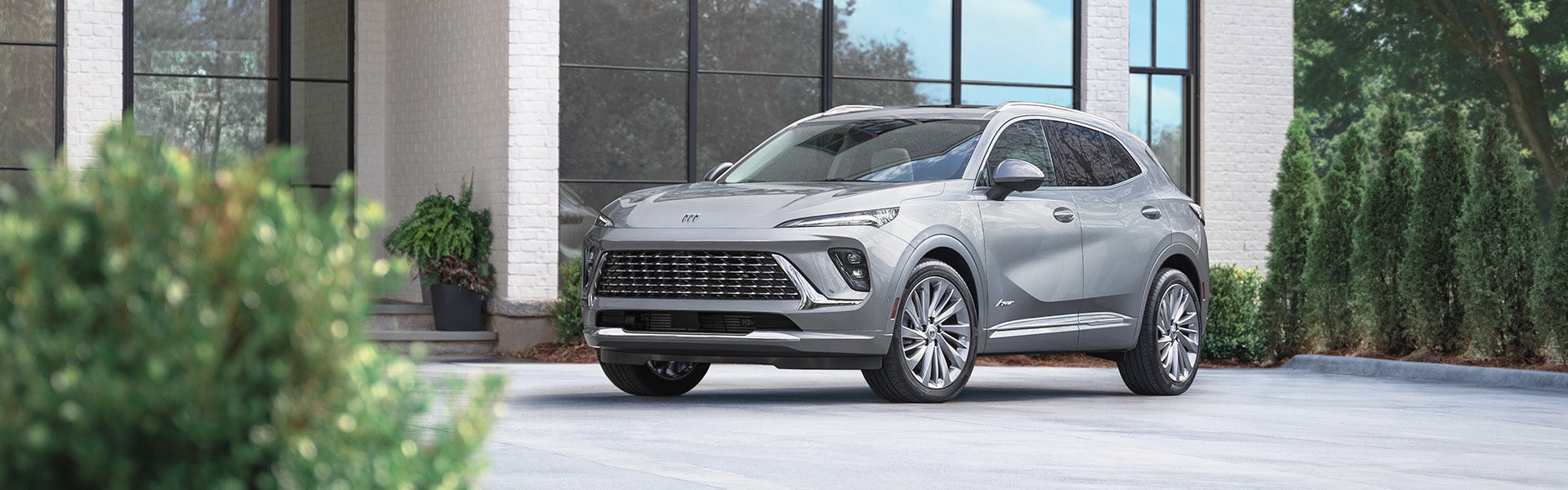 A Silver 2024 Buick Envision