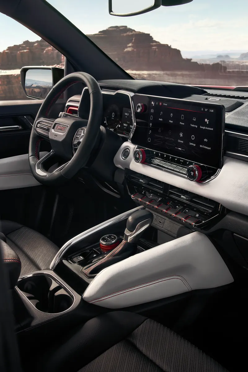 2026 GMC Canyon infotainment system at Meyer Motors in Plymouth WI