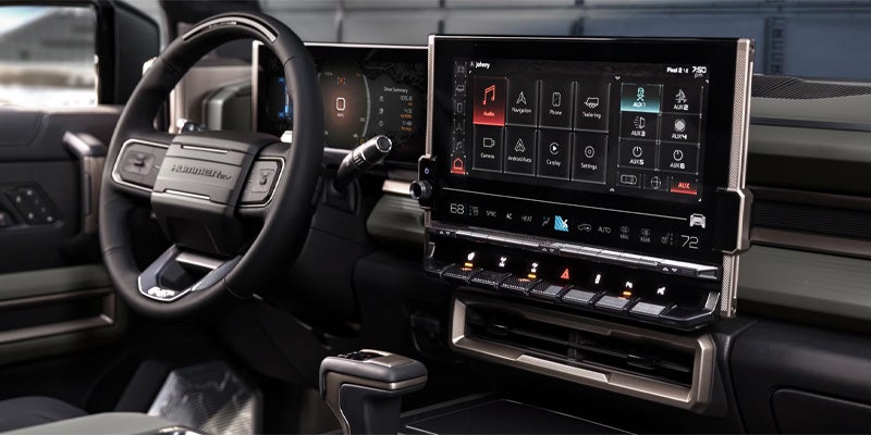 2025 GMC Hummer SUV Console
