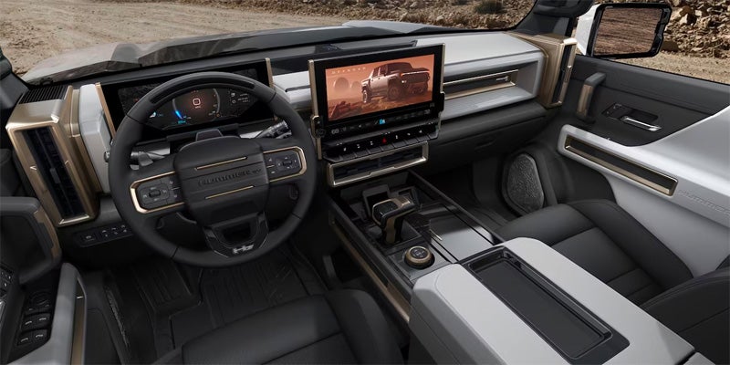 2025 GMC Hummer Pickup Console