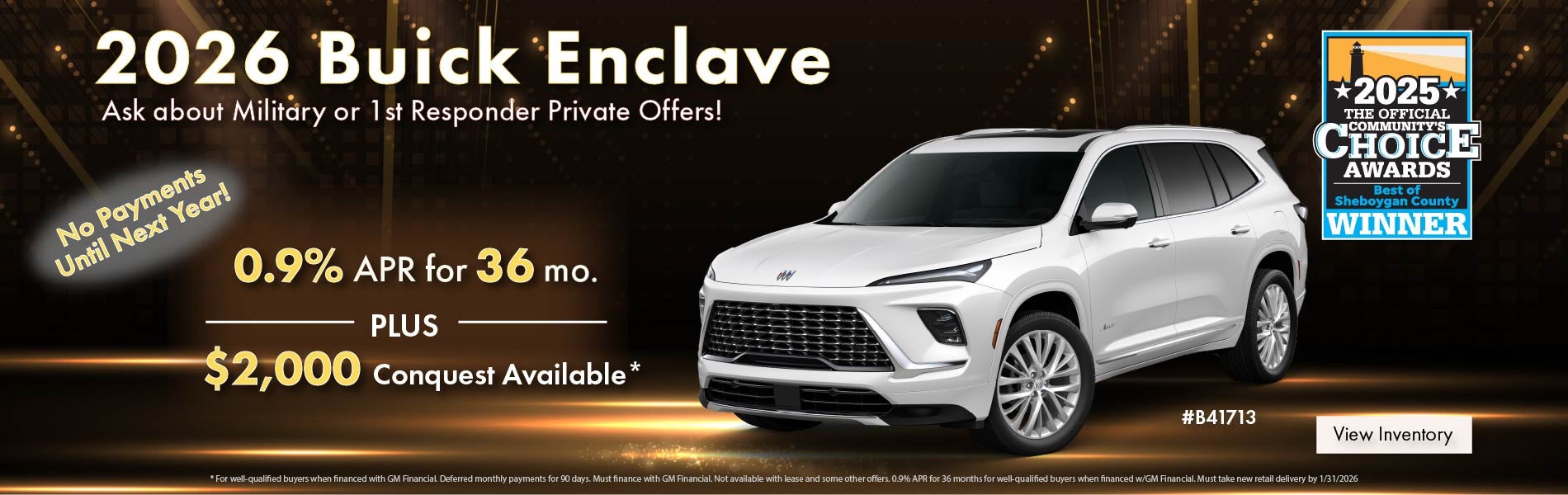 2026 BUICK ENCLAVE
