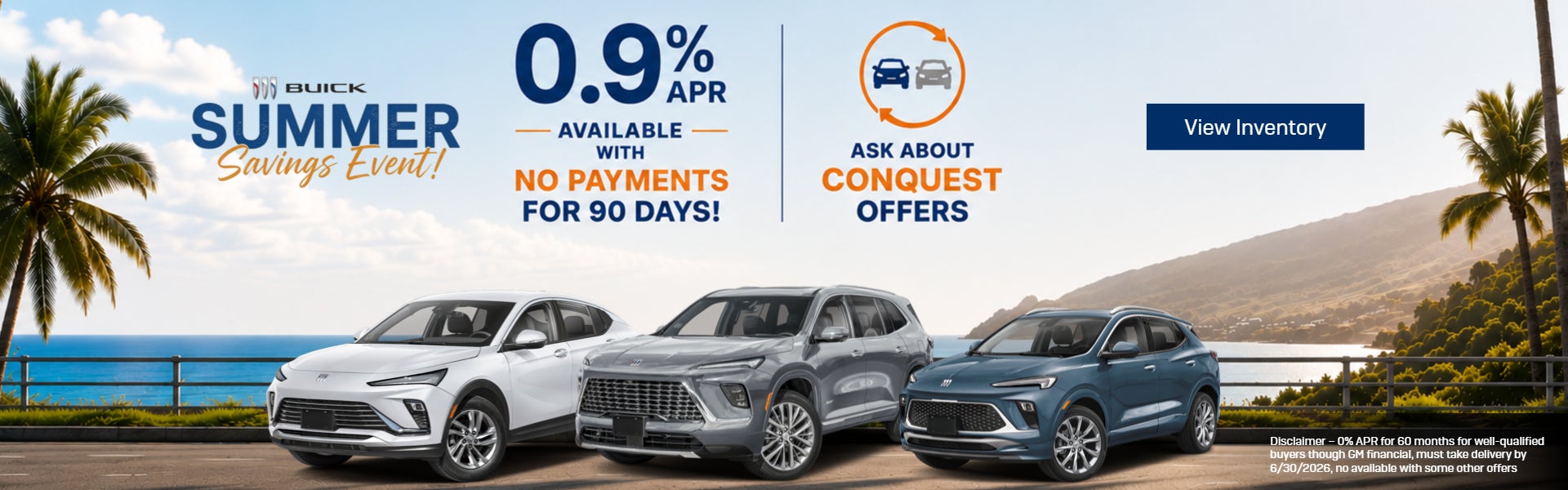 Buick Summer Savings Event