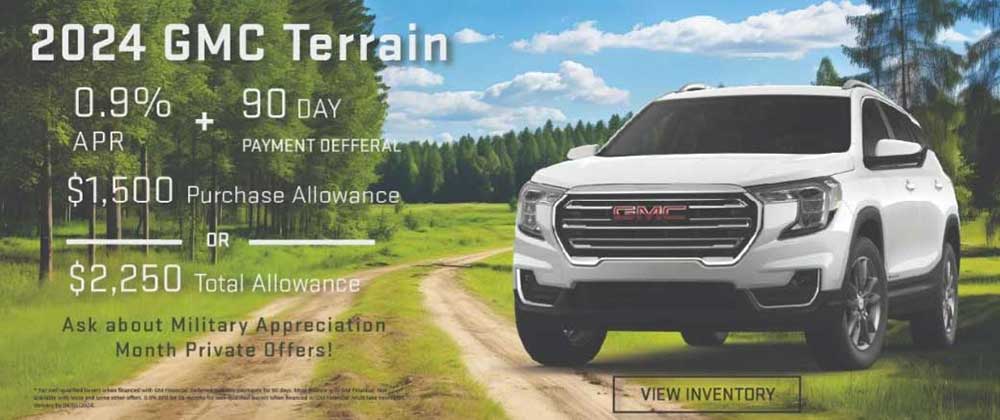 2024 GMC Terrain Veterans Offer